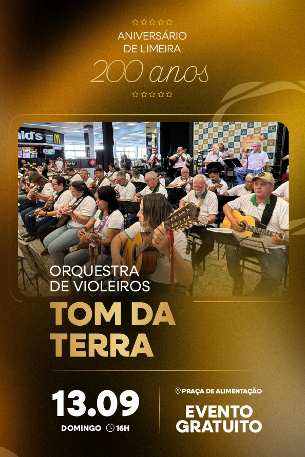 Orquestra de Violeiros no Pátio Limeira Shopping